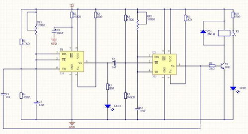 基于555芯片的定時器電路設計原理與實現